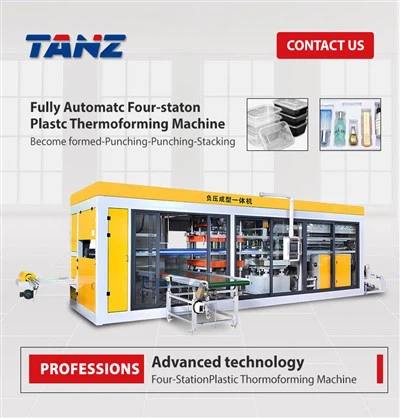 Maszyna do formowania próżniowego tworzyw sztucznych Maszyna do wytłaczania arkuszy Pla o podciśnieniu