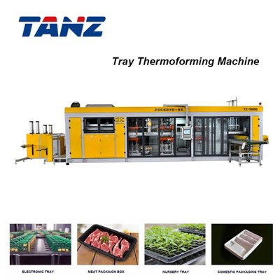 W pełni automatyczna maszyna termoformingowa czterech stacji